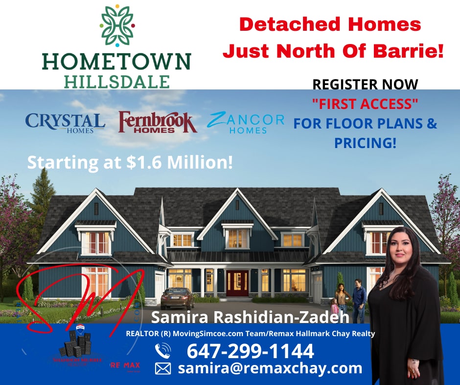 Hometown Hillsdale Samira Rashidian Zadeh Preconstruction real estate project